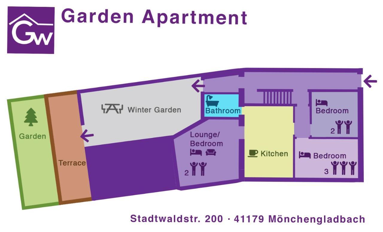 Gaestewohnung Moenchengladbach المظهر الخارجي الصورة